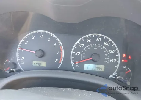 2009 Toyota Corolla Le из США, поврежденный, VIN 2T1BU40E39C112603